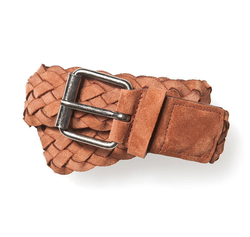 Carhartt Plait Belt Split Leather