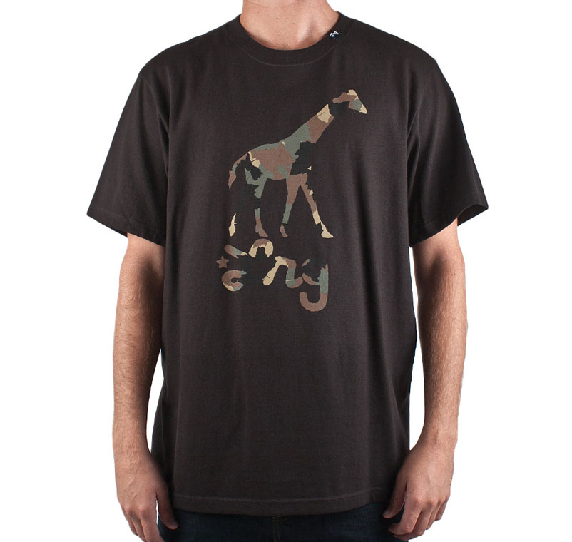Camo Giraffe Tee