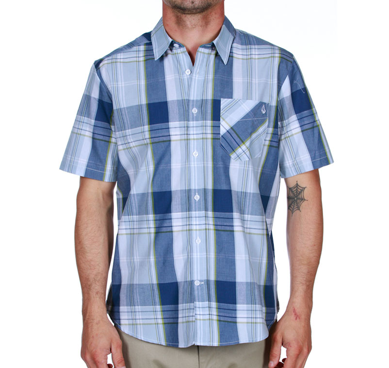 Volcom Ex Factor Plaid SS