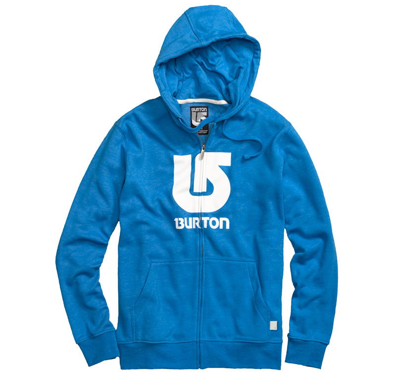 Burton Logo Vertical Full-Zip Hoodie