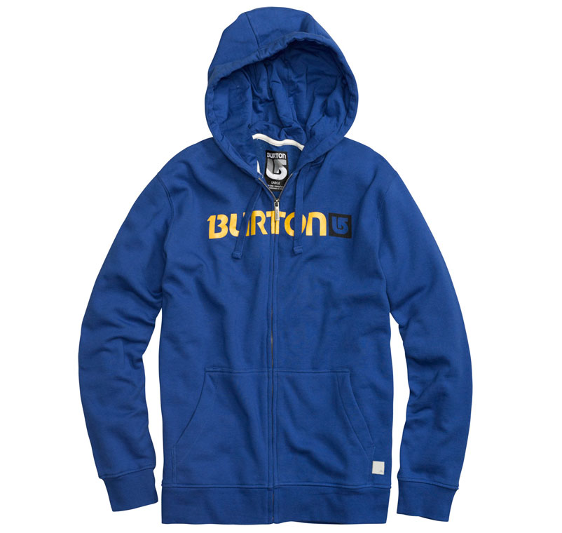 Burton Logo Horizontal Full-Zip Hoodie