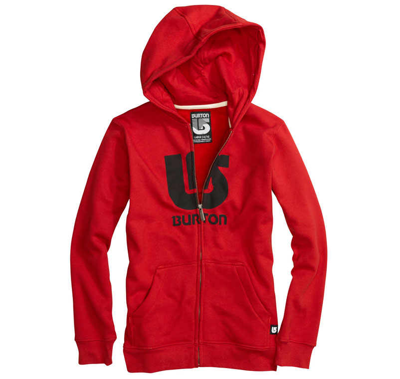 Burton Boys Logo Vertical Full-Zip Hoodie