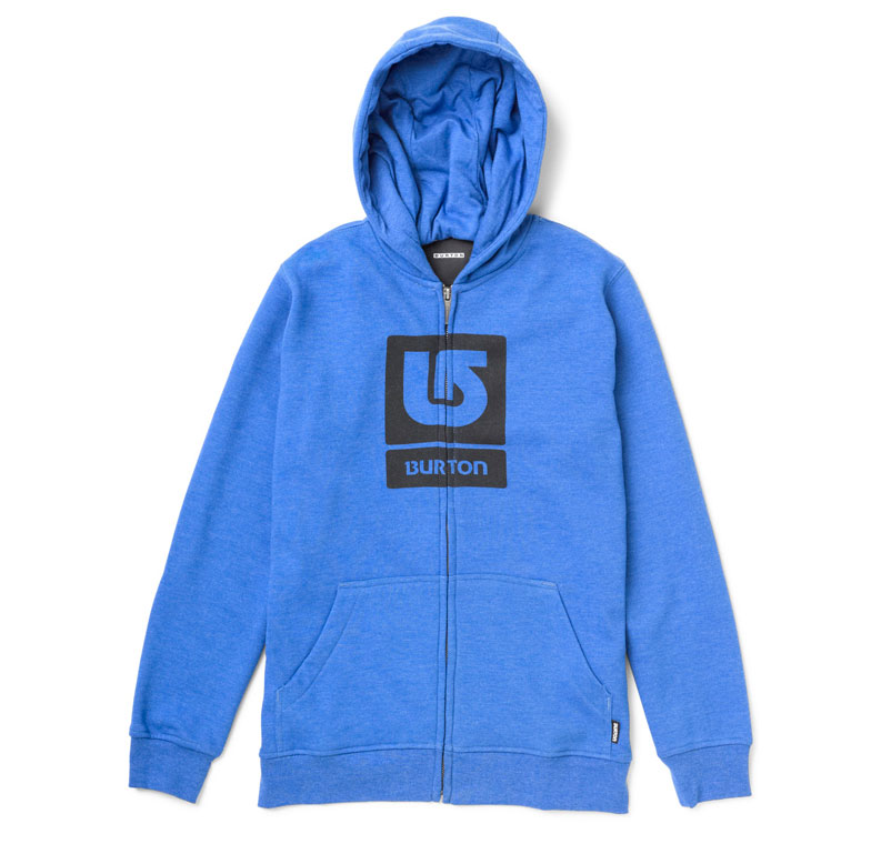 Burton Boys Logo Vertical Full-Zip Hoodie