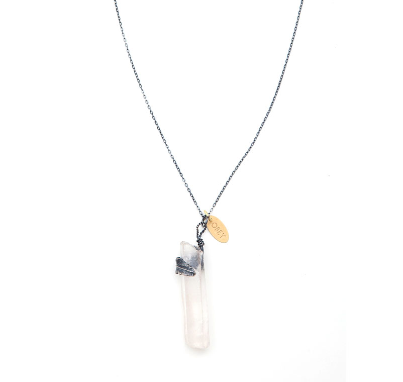 Obey Flight Crystal Necklace