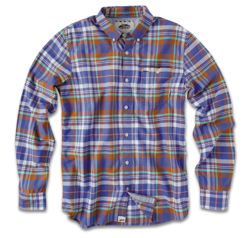 Vans M Rusden Plaid LS