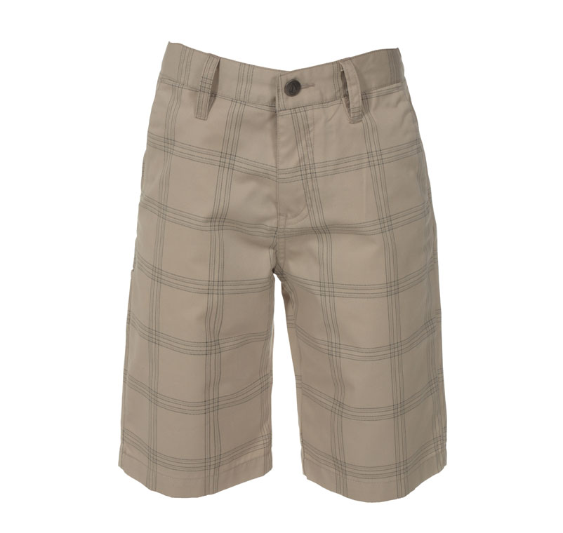 Volcom Frickin Plaid Short Kids
