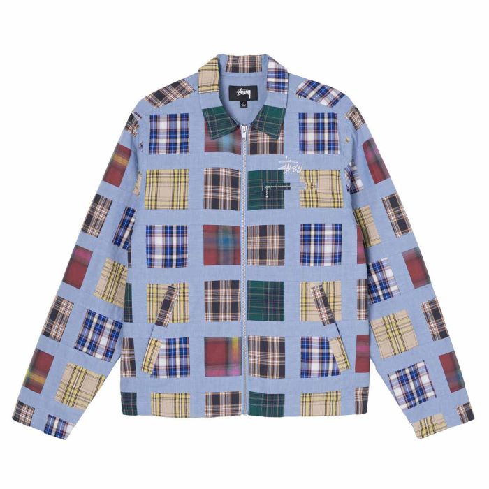 Stüssy Madras Patchwork Zip Jacket Madras Patchwork Zip Jacket