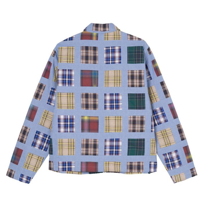 Madras Patchwork Zip Jacket