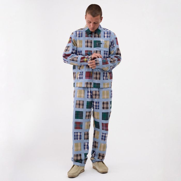 Stussy patchwork zip jacket best sale