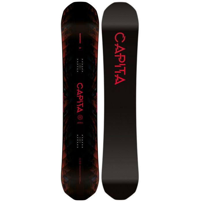 CAPITA WARPSPEED 161 Capita Snowboard Warpspeed - black (white