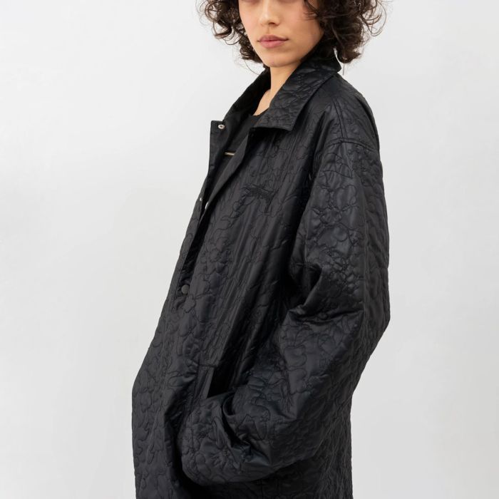 STUSSY LONG quilting JACKET