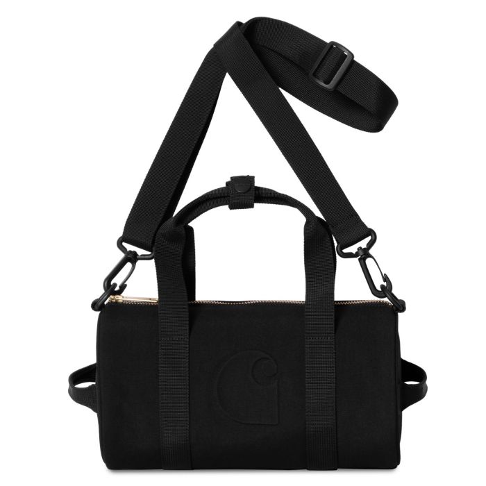 CARHARTT WIP｜ (Clarton Duffle Bag (I034630 89XX)) Buy Carhartt WIP Clarton Duffle Bag in black I034630.89XX.06