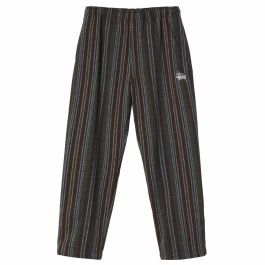 Wool Stripe Relaxed Pant
