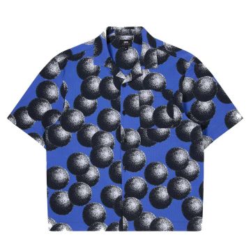 Dots Shirt AOP Seersucker