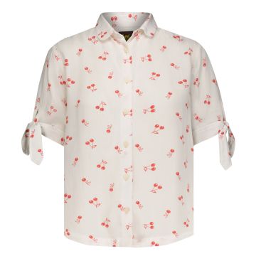 Camp Tie Sleeve Button Up