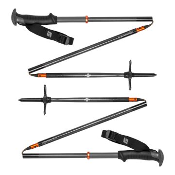 Carbon Compactor Ski Poles