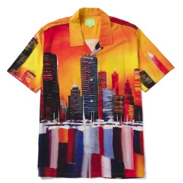 Concrete Jungle S/S Woven Top