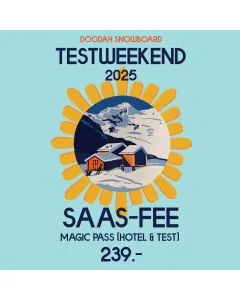 Testweekend 25 (excl. Liftpass)