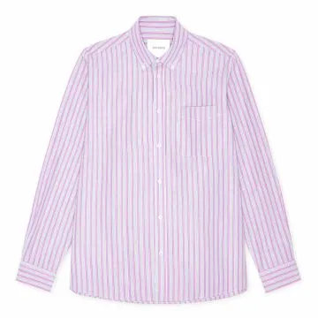 Kent Stripe Poplin Shirt