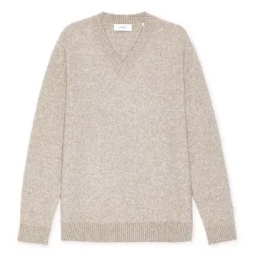Melange V-Neck Knit