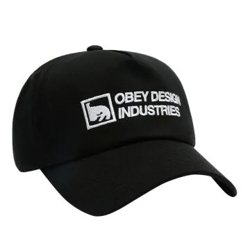 Obey Design Industries 5 Panel Snapback