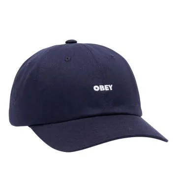 Obey Bold Curve 6 Panel Strapback