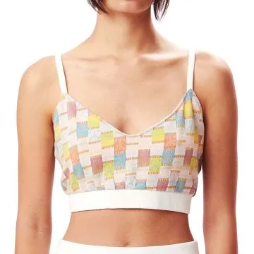 Adelie Jacquard Bra Top