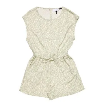 Short Printed Jumpsuit