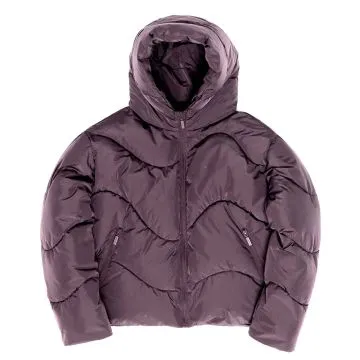 Waves Quilt Short Puffer