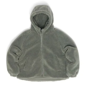 Faux-Fur Hooded Jacket