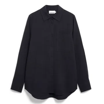 Linen Blend Shirt Blouse