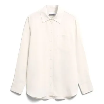 Linen Blend Shirt Blouse