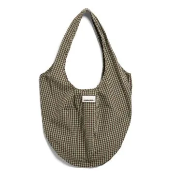 Vichy Seersucker Pouch Bag W