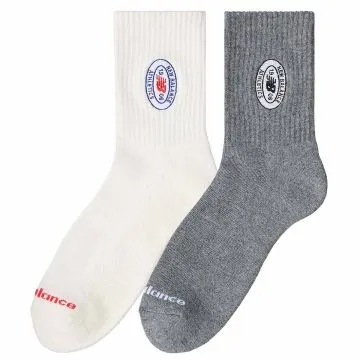 Graphics QTR Crew Socks 2PK