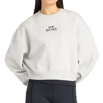 W Linear Heritage Fleece Crew