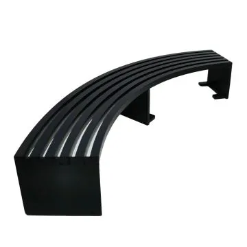 Metal Curved Bench