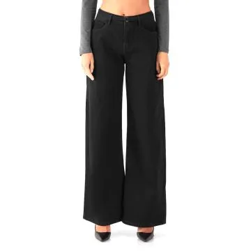 Sunny Mid Waist Wide Leg - Classic