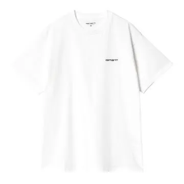 S/S Script Embroidery T-Shirt