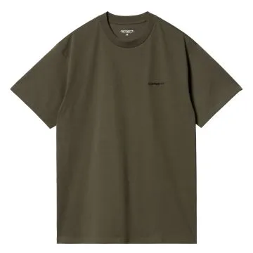 S/S Script Embroidery T-Shirt