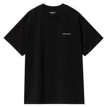 S/S Script Embroidery T-Shirt