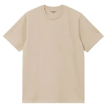 S/S Script Embroidery T-Shirt