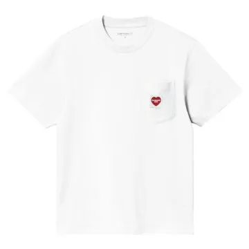 W' S/S Pocket Heart T-Shirt