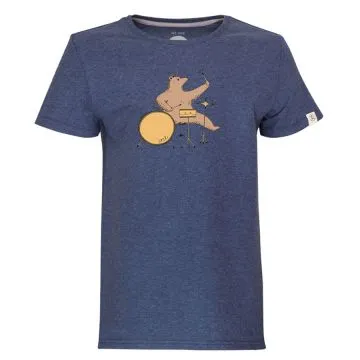K T-Shirt Drum Bear