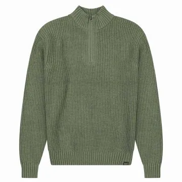 Clean Half Zip Knit