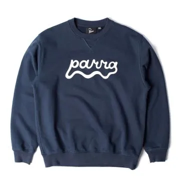 Water Wave Logo Crew Neck