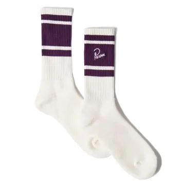 Signature Striped Crew Socks
