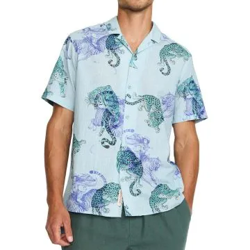 3249 Short Sleeved Cuban Shirt