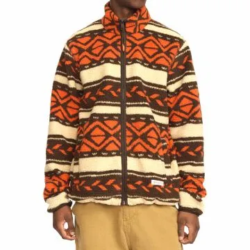 7021 Printed Teddy Jacket