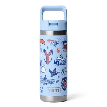 Summer Camp Rambler 18 Oz Straw Bottle