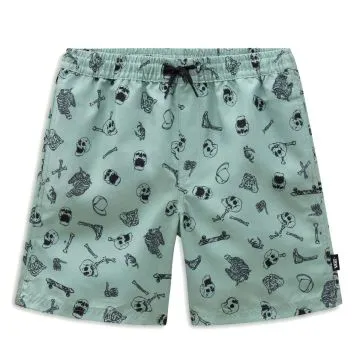 Primary Print Elastic Boardshort